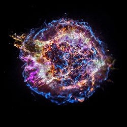 Chandra image of Cas A supernova remnant