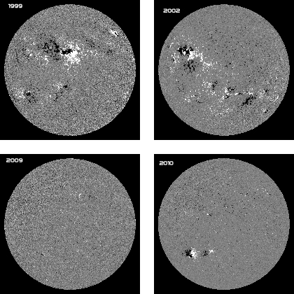 Sun in magnetogram