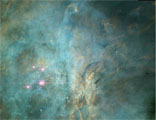 Trapezium in Orion (Hubble)