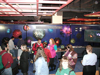 Chandra exhibit booth