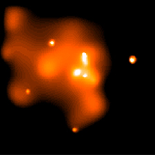 Chandra Galactic Center X-ray Image