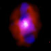 LA Radio & Chandra X-ray Composite of MS 0735.6+7421