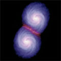 Submillimeter Galaxies in the Chandra Deep Field-North (SMG 123616.1+621513)  Animation