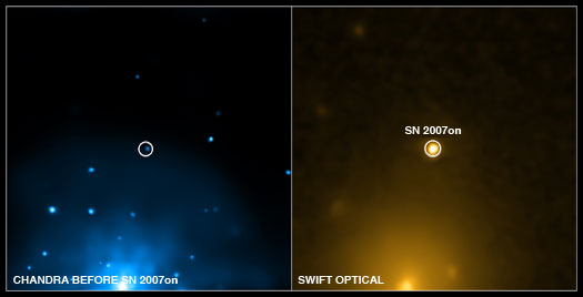 SN 2007on in NGC 1404