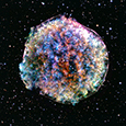 Photo of Tycho's Supernova Remnant