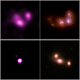 Photo of Triple Galaxy Mergers