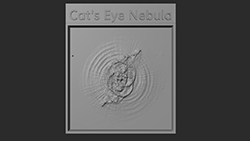 Image of a 3D Cat's Eye Nebula