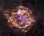 astronomical image of Cassiopeia A