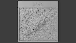 Image of a 3D Andromeda Galaxy, M31 Loop 