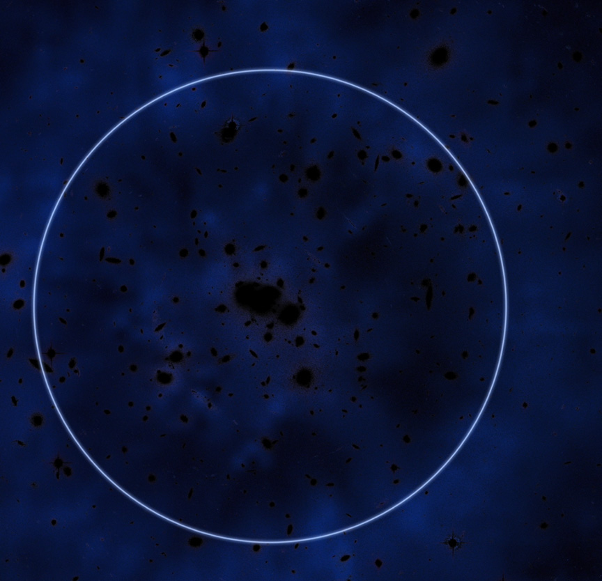 ZwCl 0024+1652 Dark Matter, Hubble