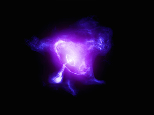 Chandra and IXPE image of the Crab Nebula
