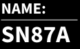 Name SN1987A