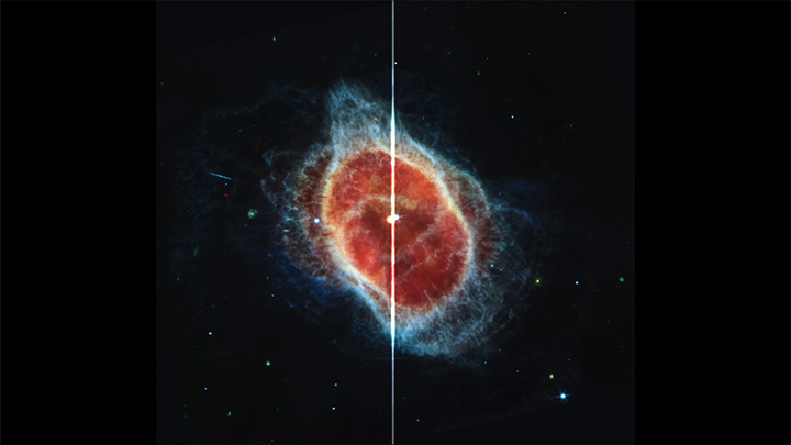 Screenshot of Southern Ring Nebula, MIRI Only